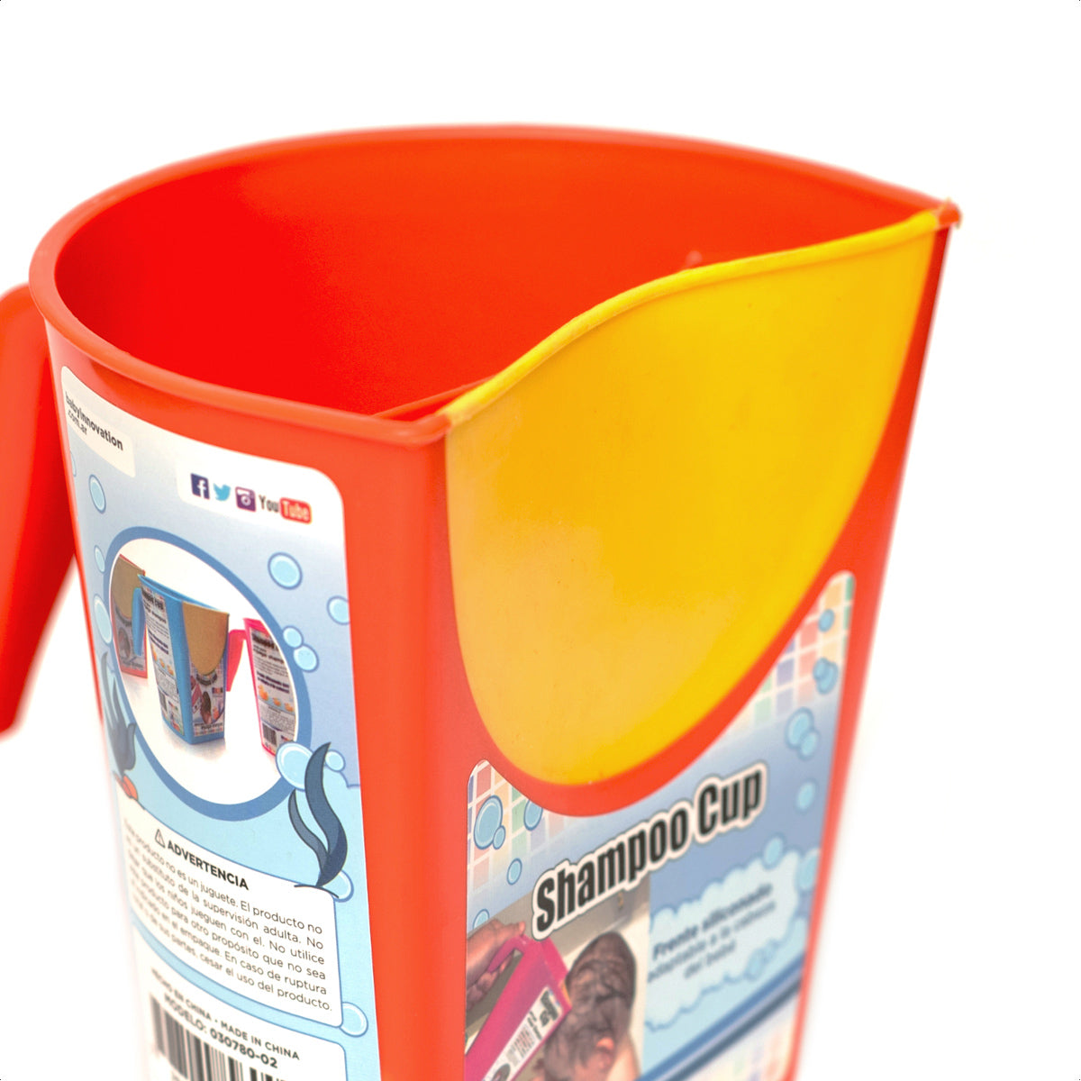Shampoo Cup - Jarra para enjuagar el shampoo