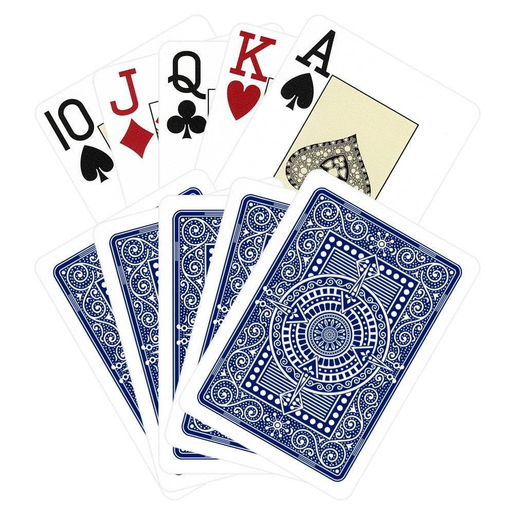 Cartas de Póker Modiano 100% Plástico Azul