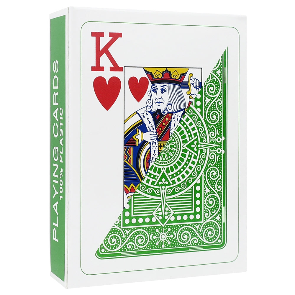 Cartas de Póker Modiano 100% Plástico Verde Claro