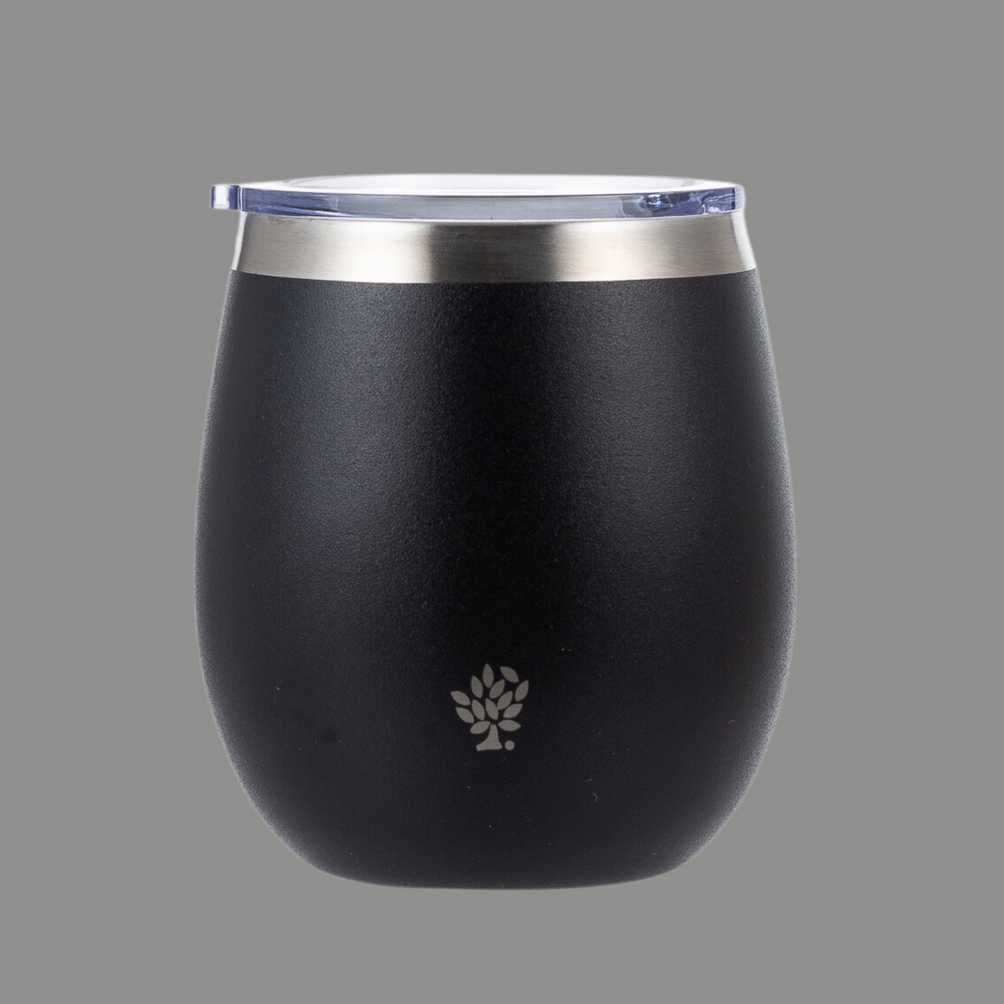 Mate Con Tapa - Negro