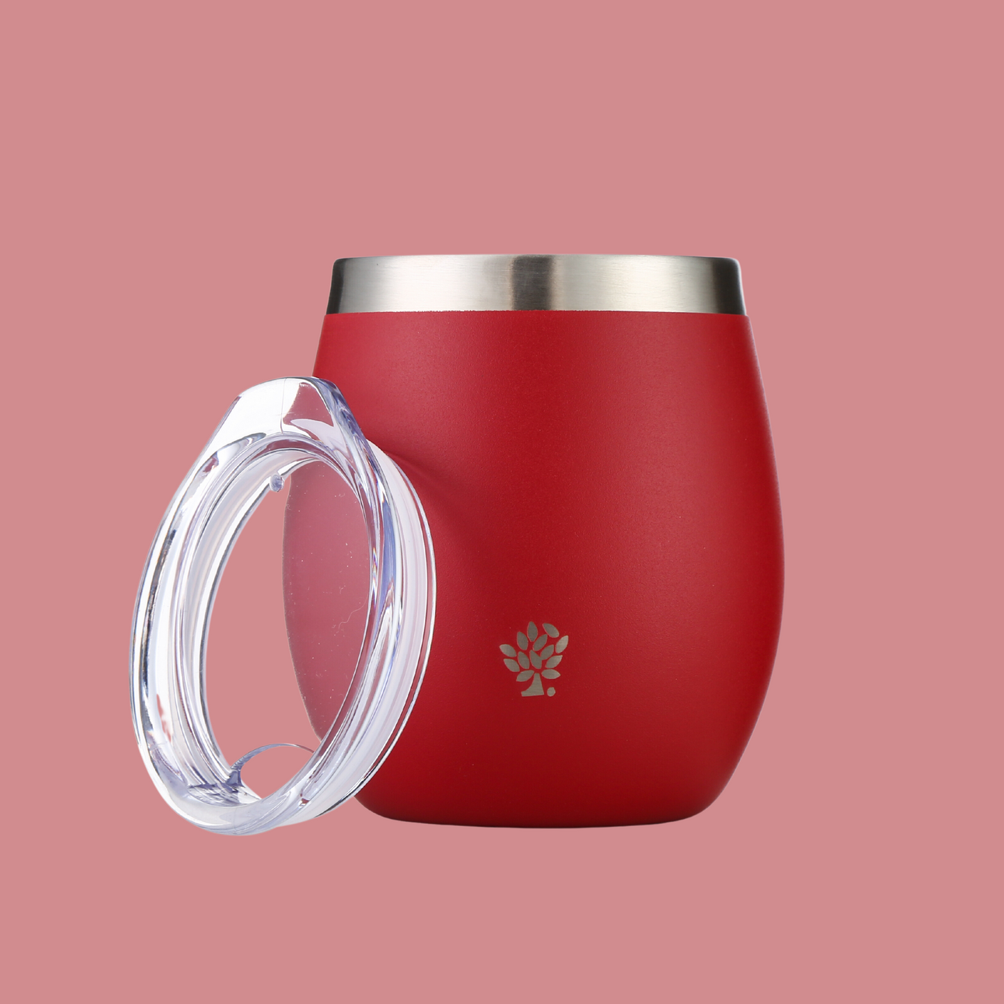 Mate Con Tapa - Rojo