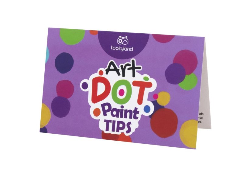 Marcadores de punto lavables (x6) Dot Art Tookyland