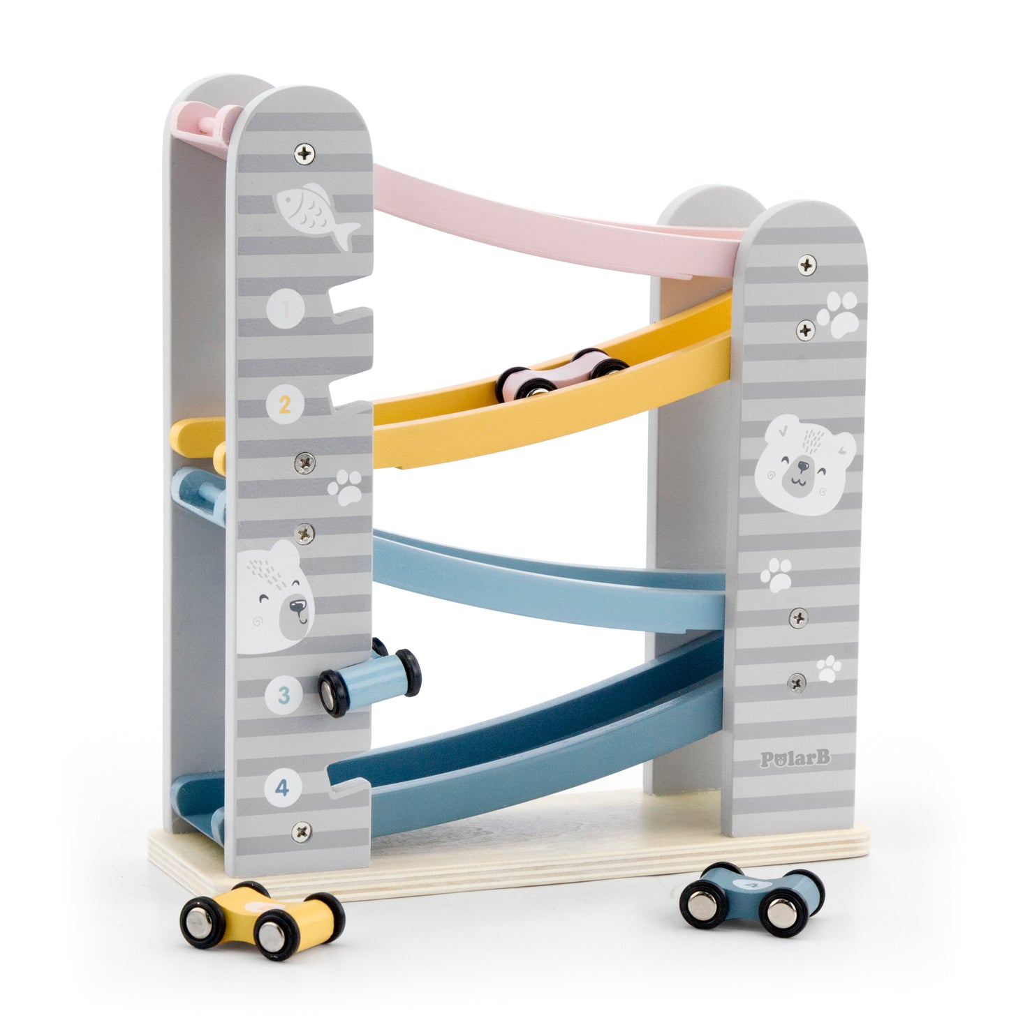 Pista de autos madera PolarB