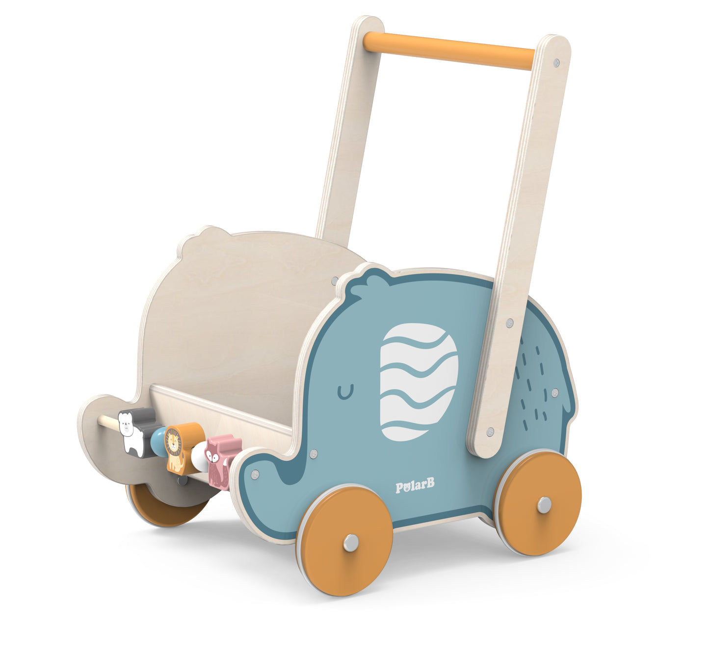 Caminador madera elefante PolarB