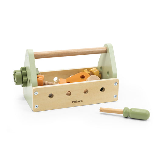 Caja herramientas verde Polarb