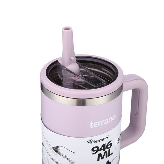 SpotieCup Con Pico 946ml - Lila