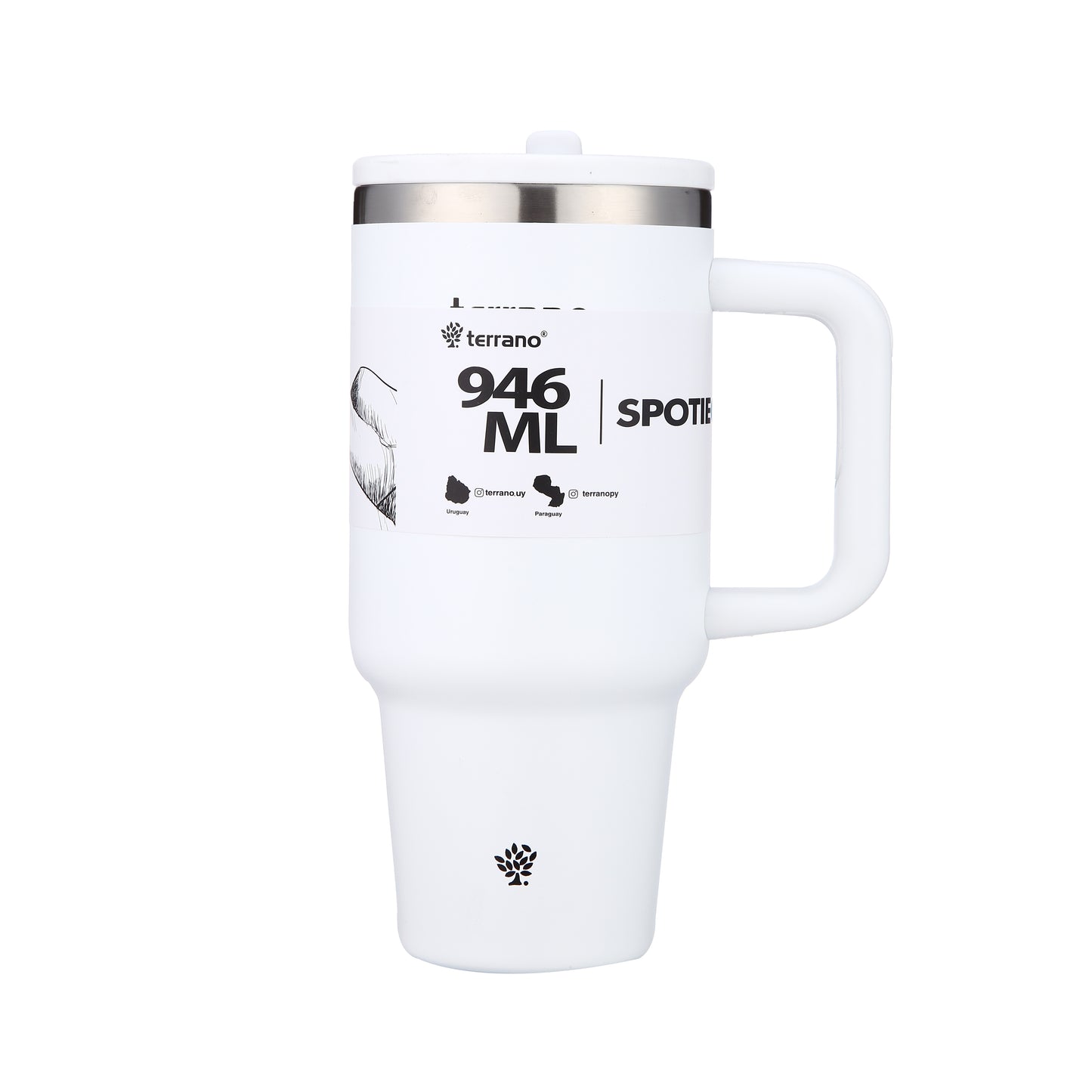 SpotieCup Con Pico 946ml - Blanco