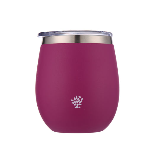 Mate Con Tapa - Púrpura