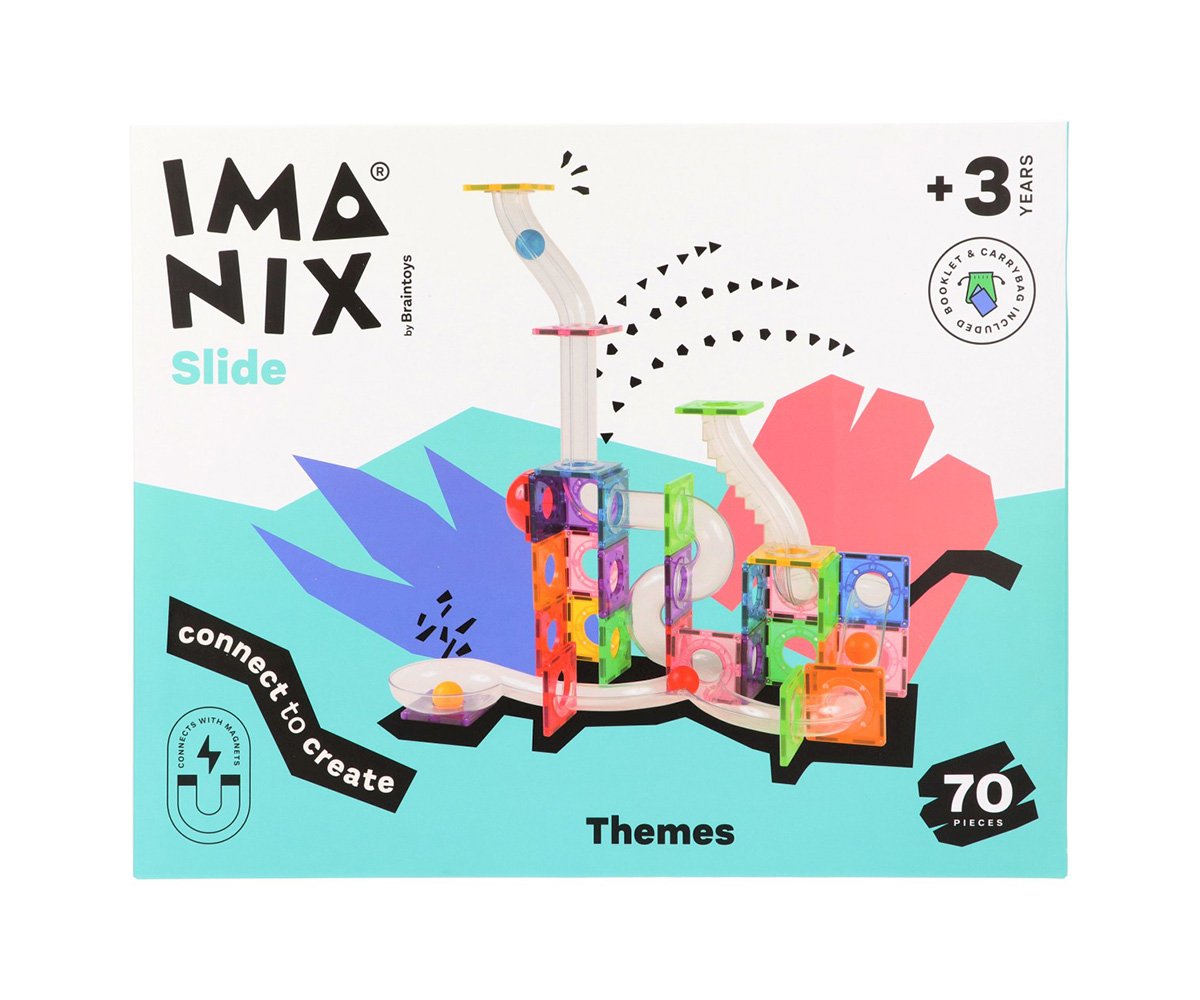Imanix Tobogán 70 piezas Braintoys