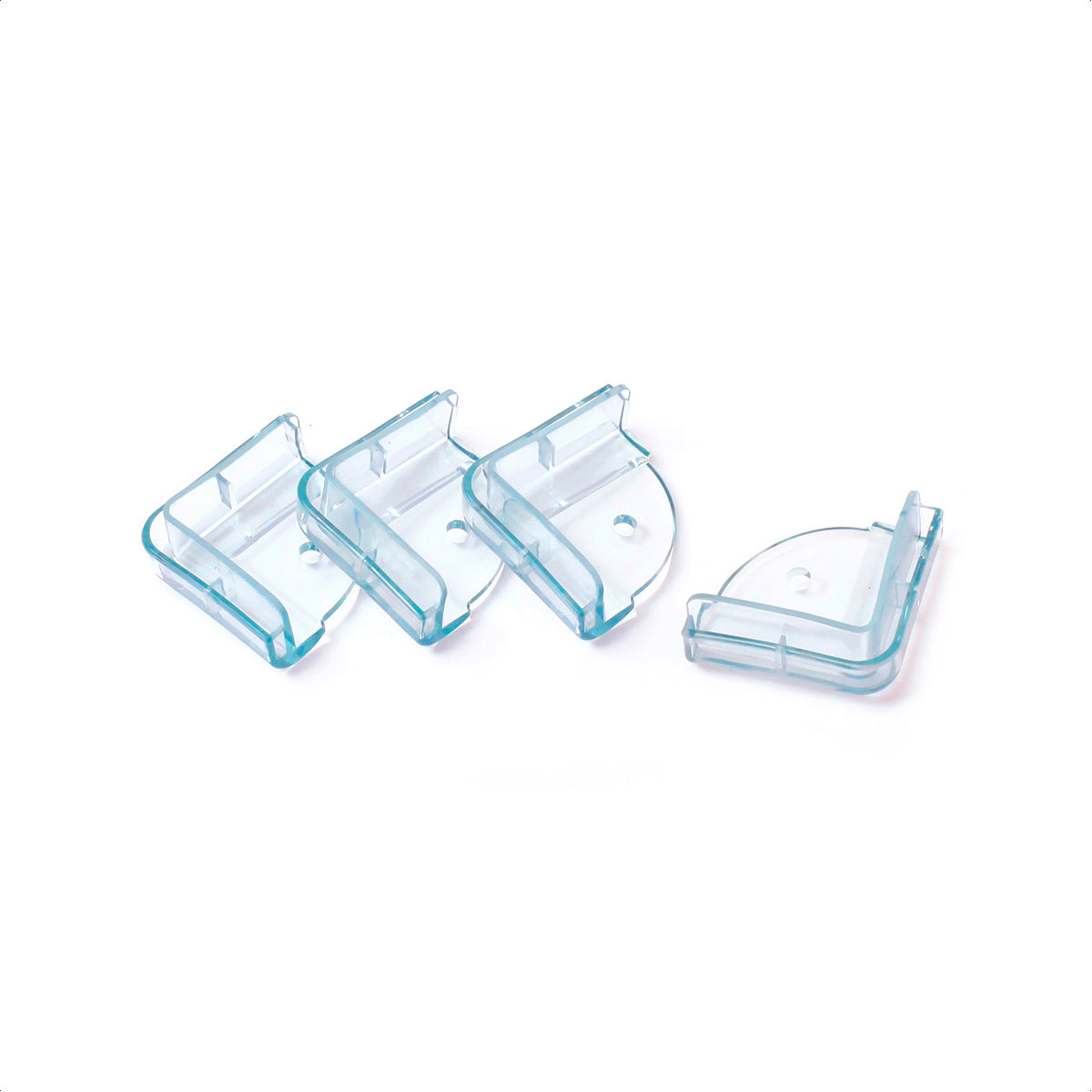 Protectores Transparentes Para Puntas de Mesa Rectangulares