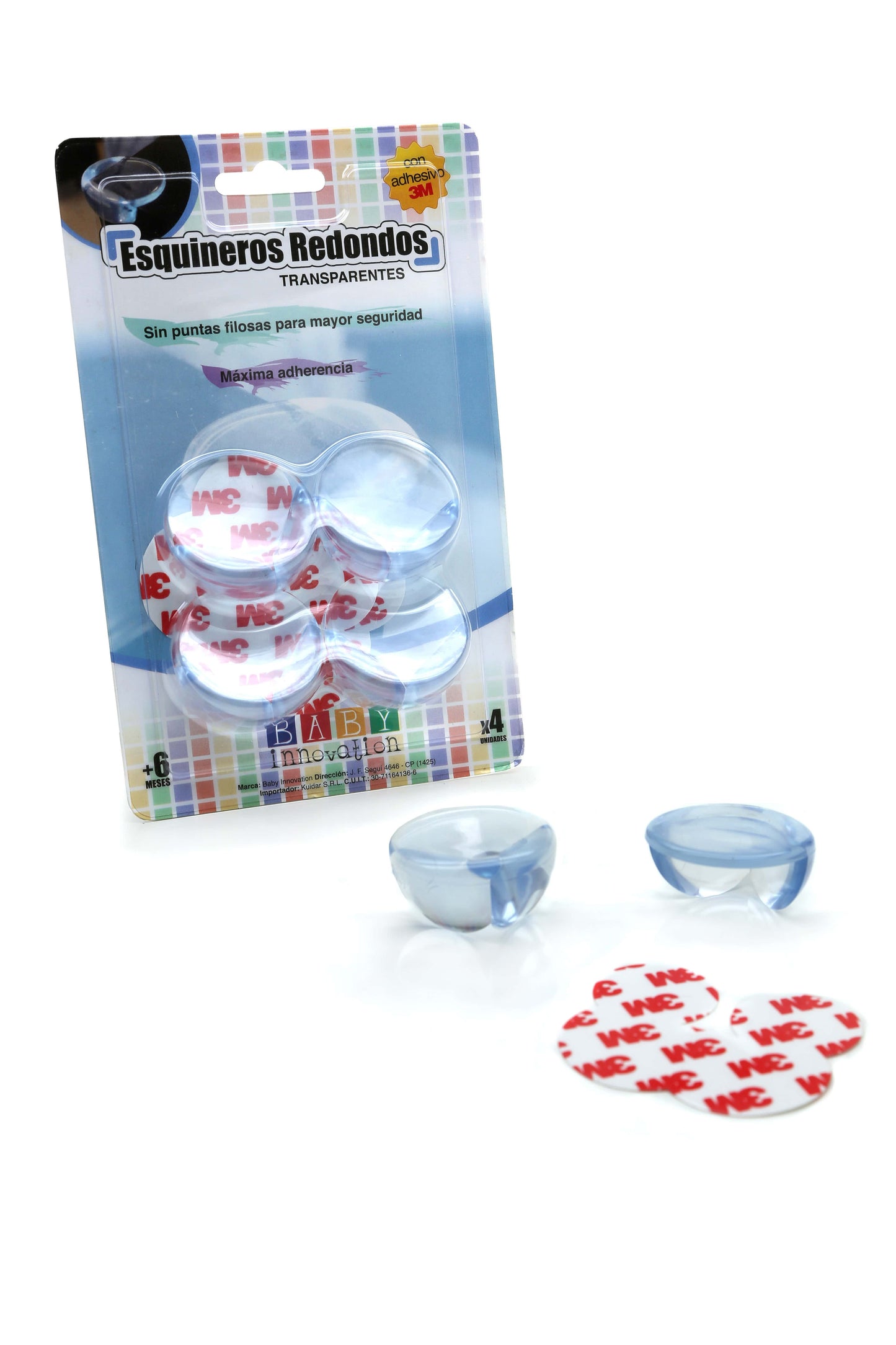 Protectores Transparentes Para Puntas de Mesa Redondas