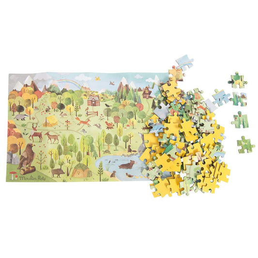 Puzzle Explorador del Bosque 96 pzas Moulin Roty