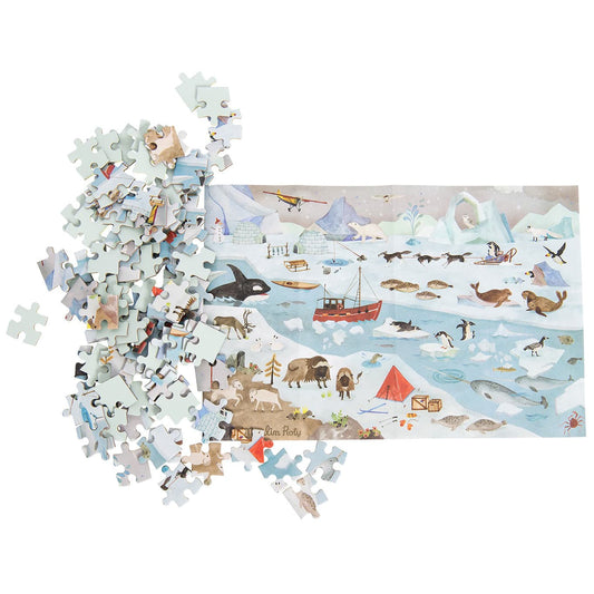 Puzzle Explorador El Glaciar 96 pzas Moulin Roty