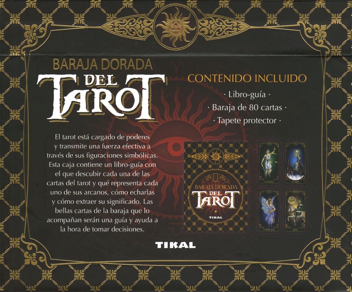 Baraja Dorada Del Tarot Tikal
