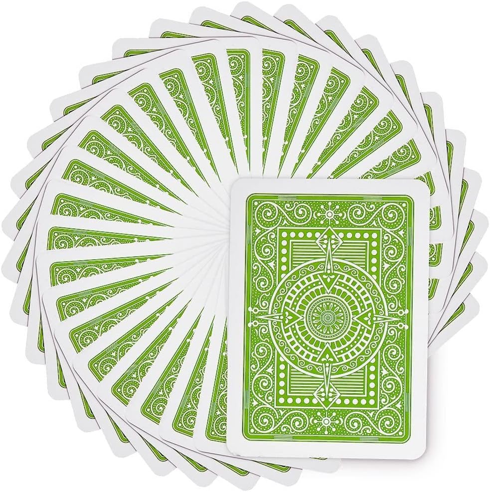 Cartas de Póker Modiano 100% Plástico Verde Claro