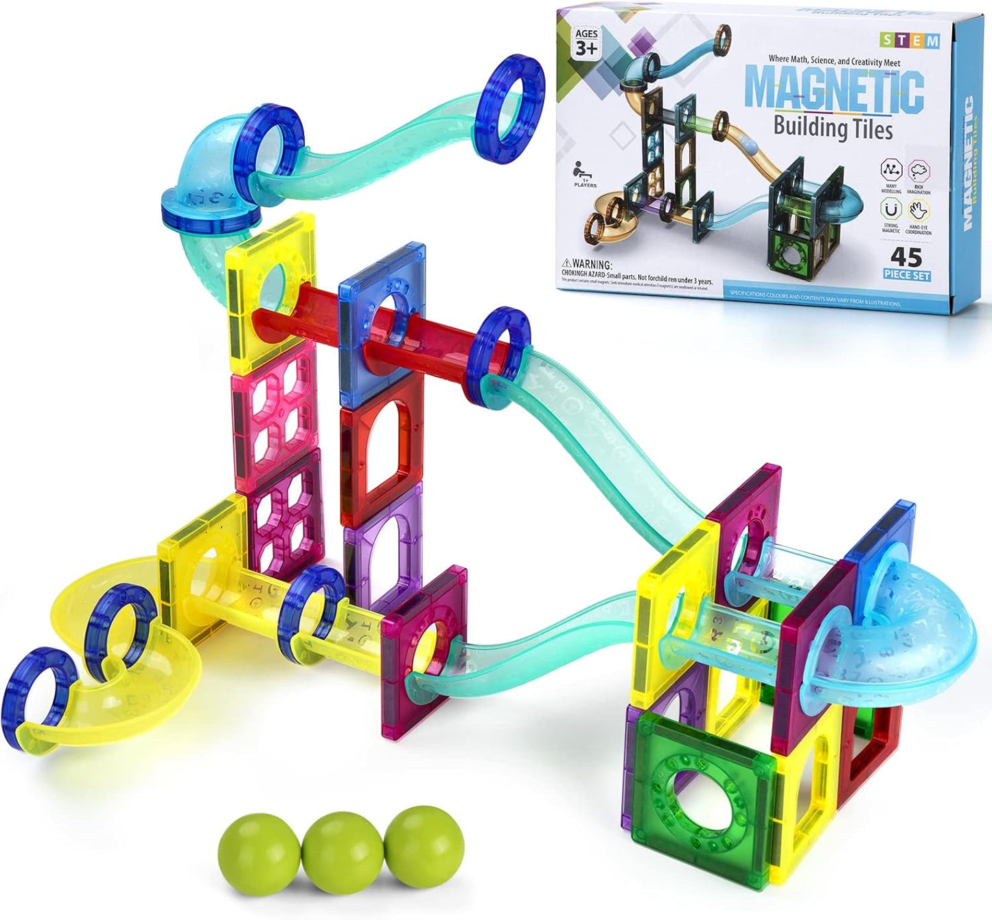 Juego Magnético Tubos STEM