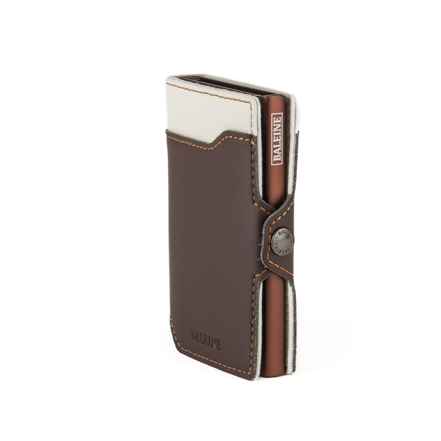 Billetera Alabama - White Brown