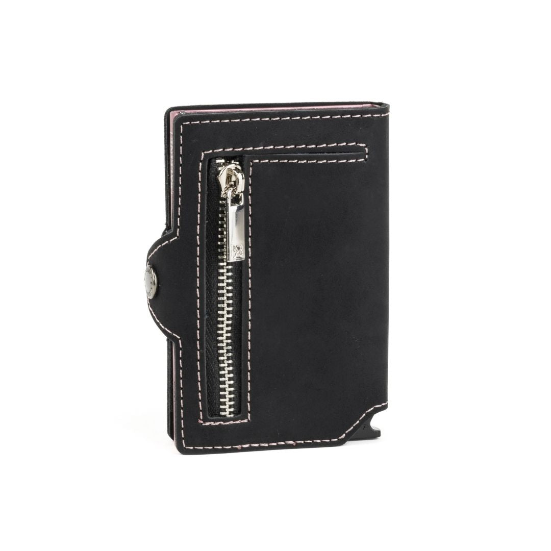 Billetera Kansas Zipper - Dark Pink