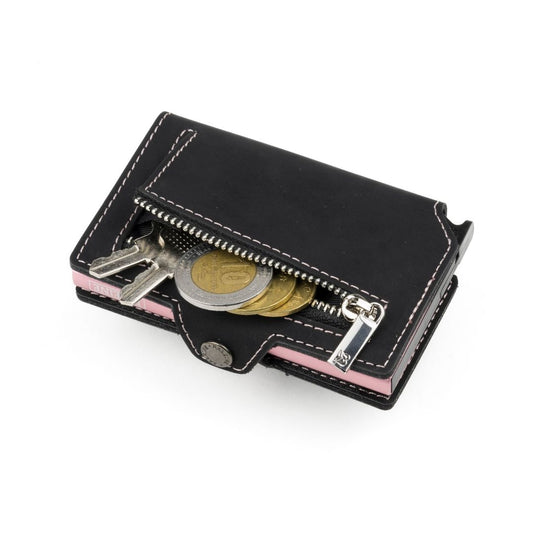 Billetera Kansas Zipper - Dark Pink