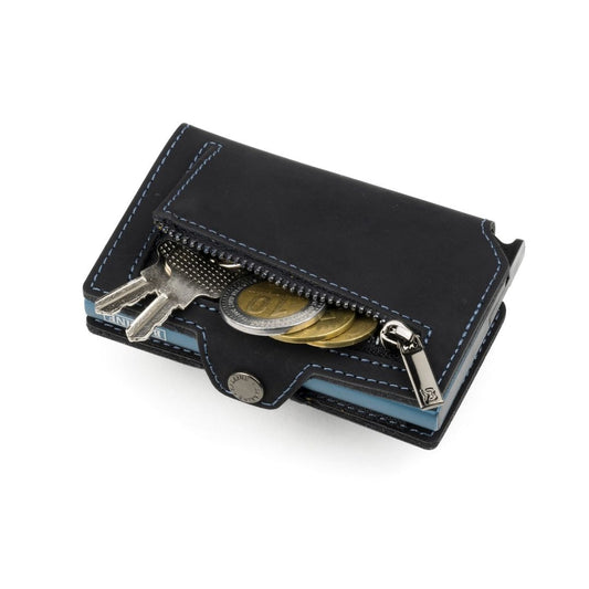 Billetera Kansas Zipper - Deep Navy