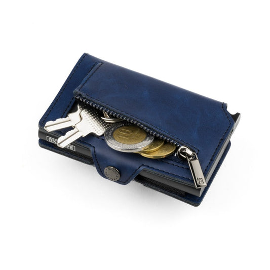 Billetera Kansas Zipper - Midnight Navy