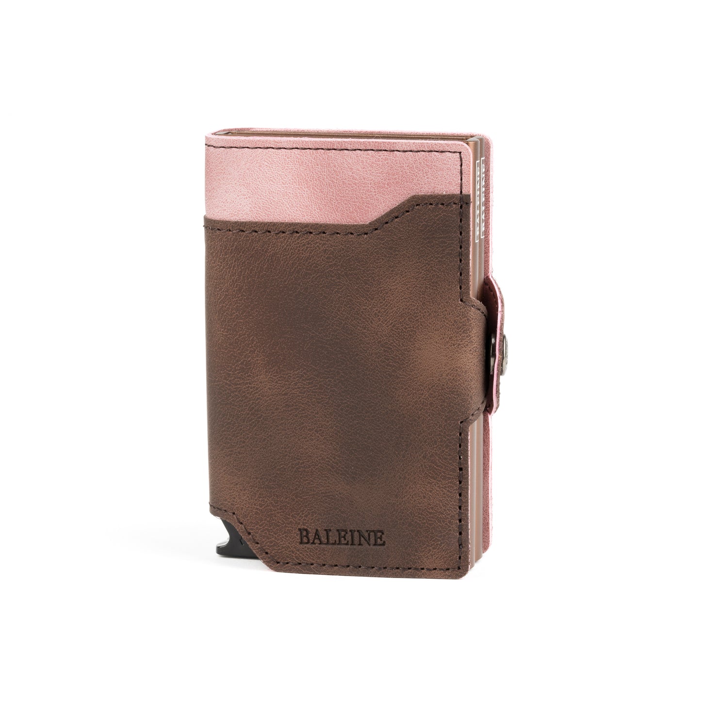 Billetera Double Alabama - Rose Brown