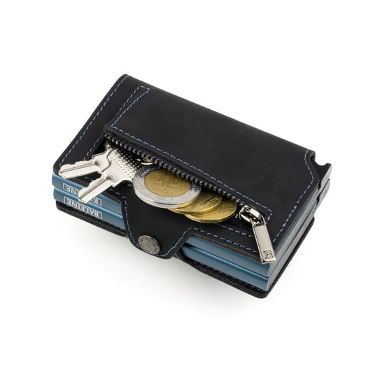 Billetera Double Kansas Zipper - Deep Navy