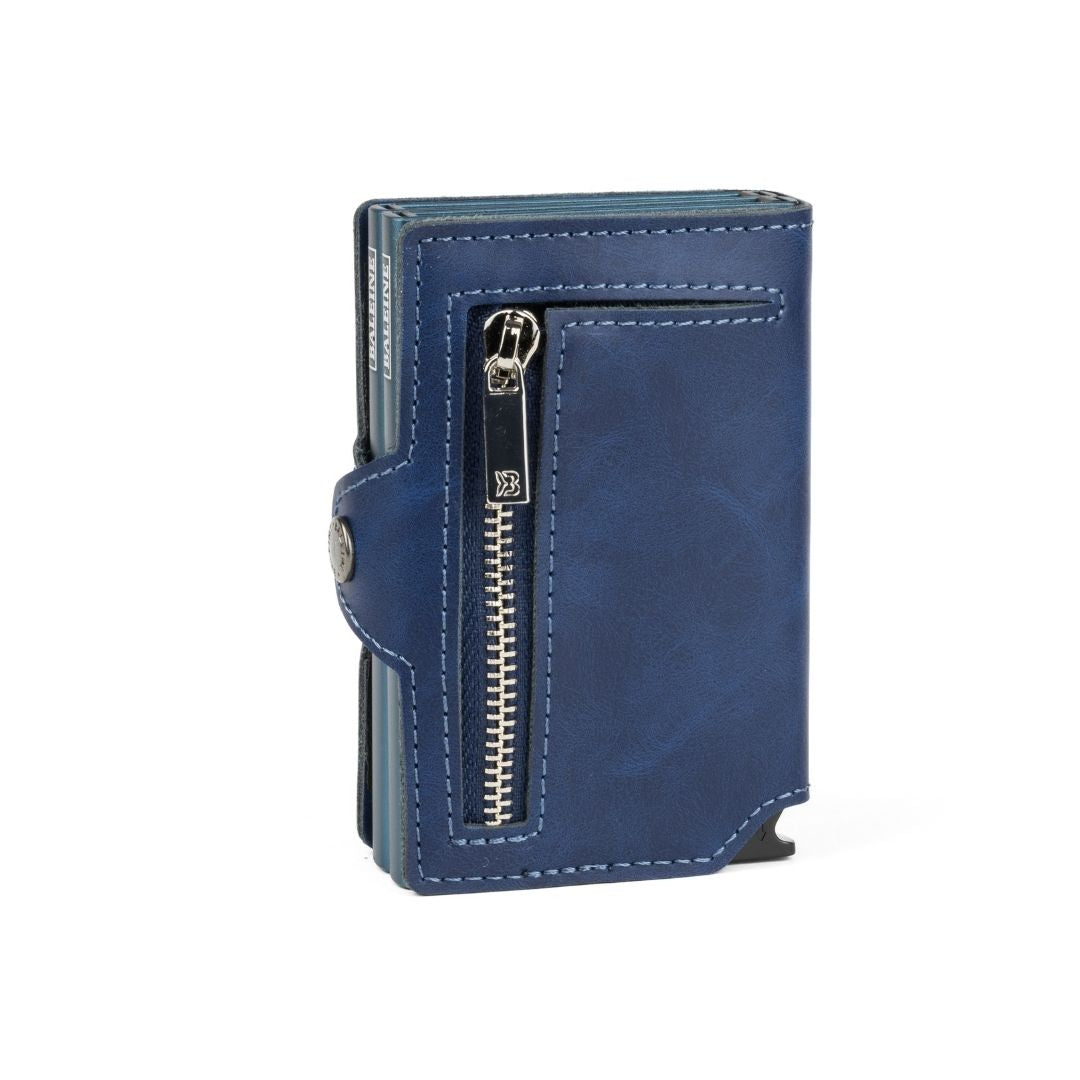 Billetera Double Kansas Zipper - Original Navy
