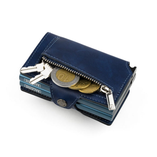 Billetera Double Kansas Zipper - Original Navy