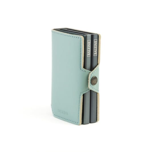 Billetera Double Kansas - Pastel Aqua