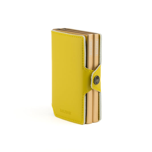 Billetera Double Kansas - Pastel Mustard