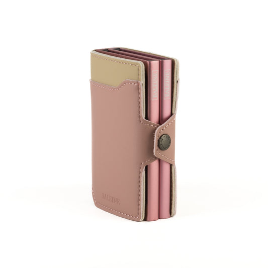Billetera Double Alabama - Pinky Rose