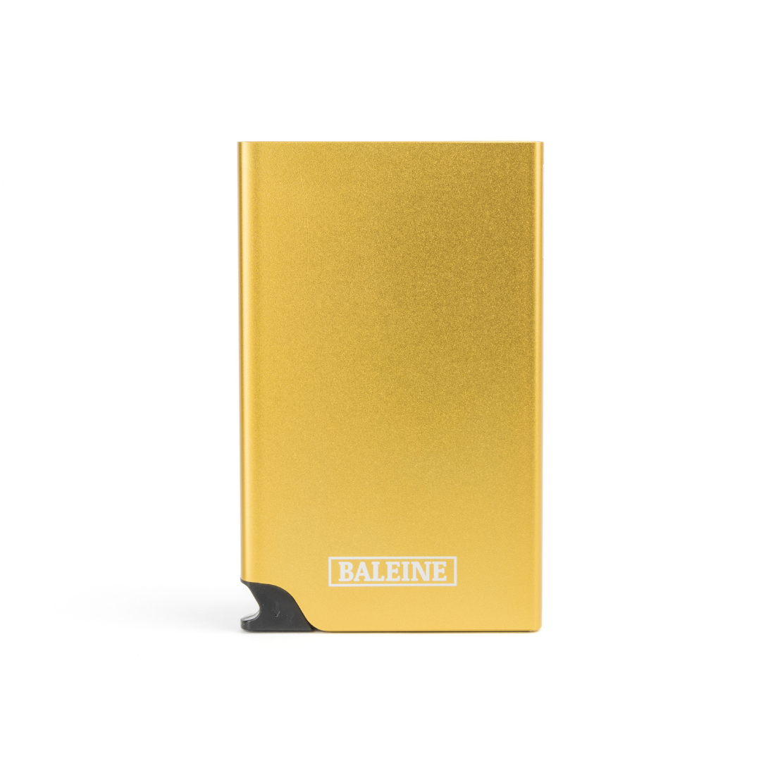 Billetera Card Slider - Golden Black