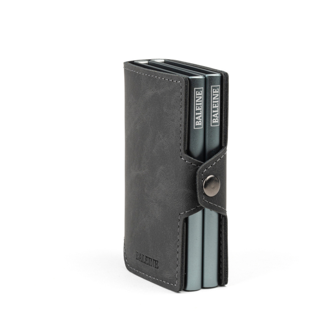 Billetera Double Kansas - Space Grey