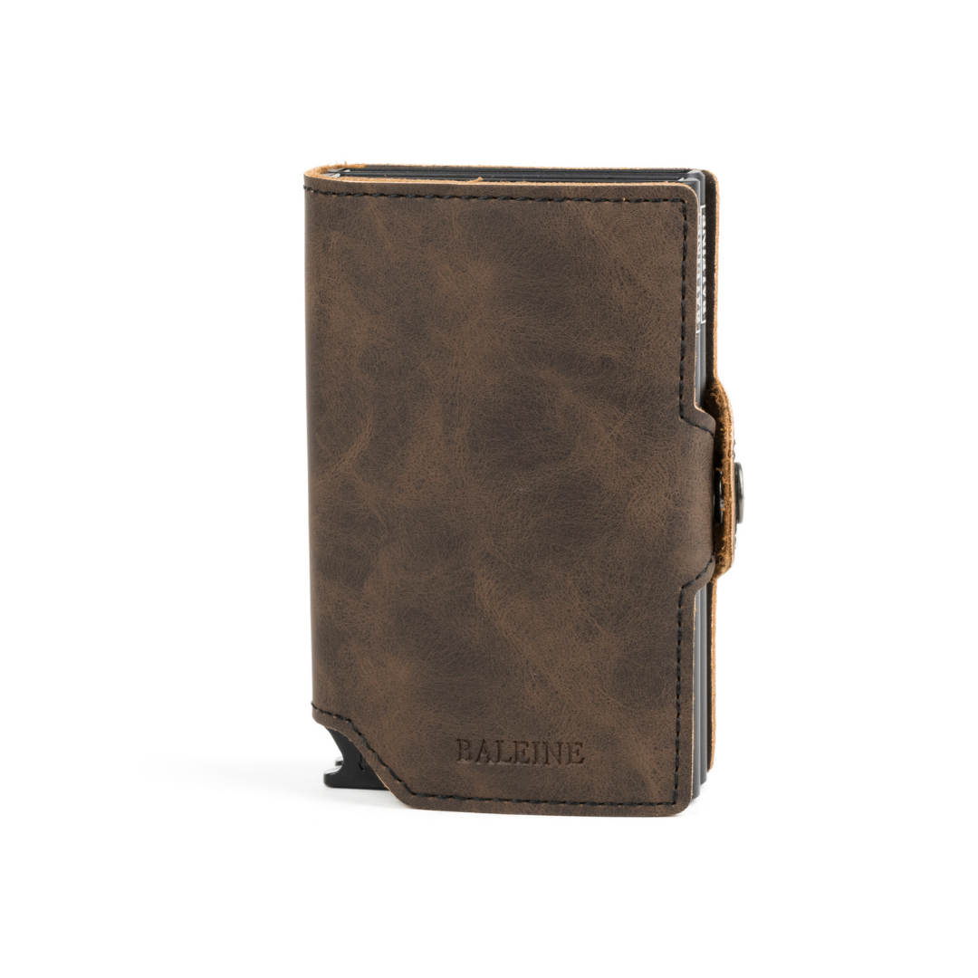 Billetera Double Kansas - Deep Brown