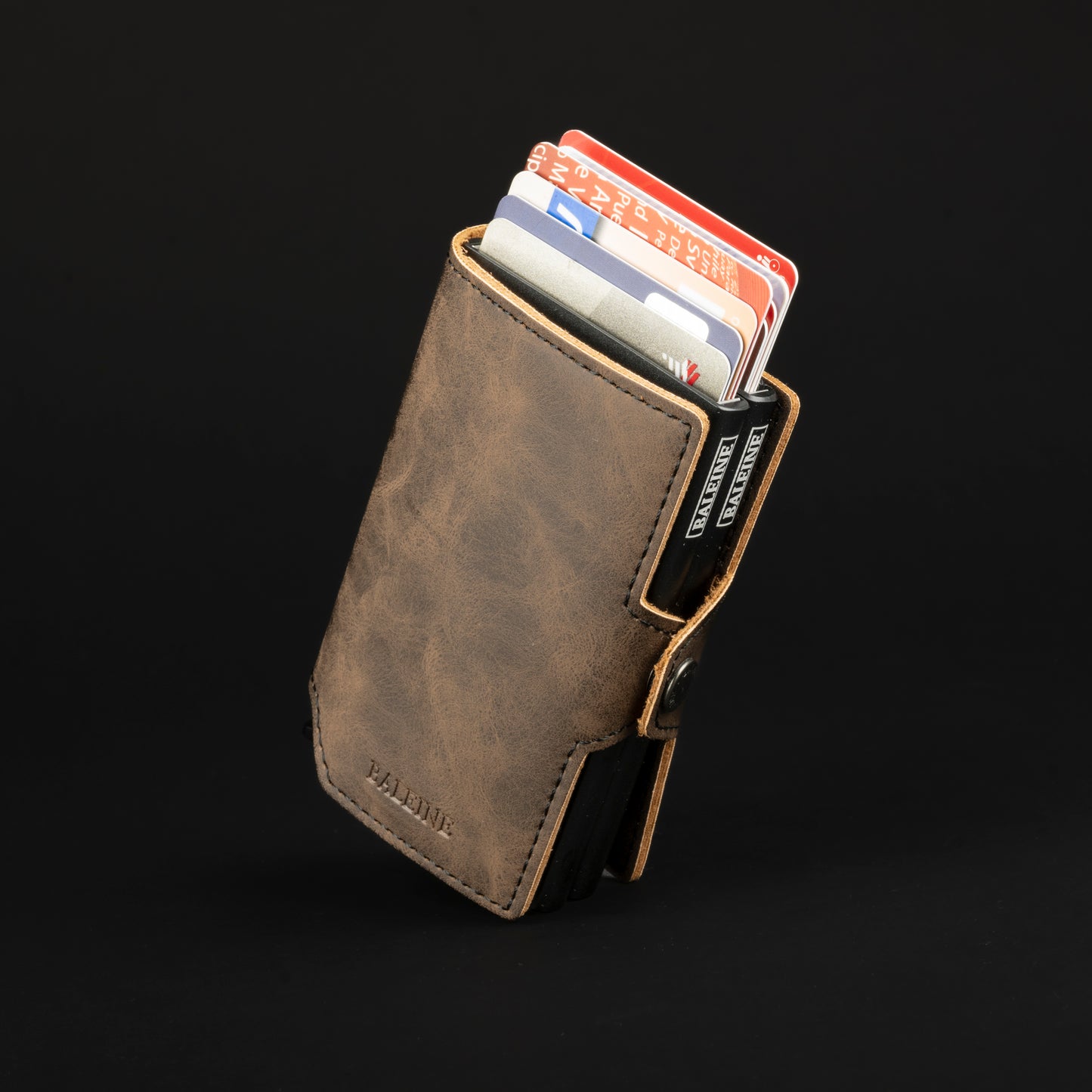 Billetera Double Kansas - Deep Brown