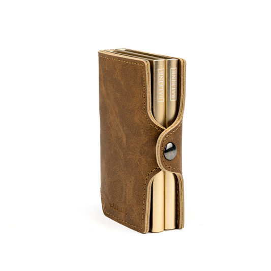 Billetera Double Kansas - Golden Brown