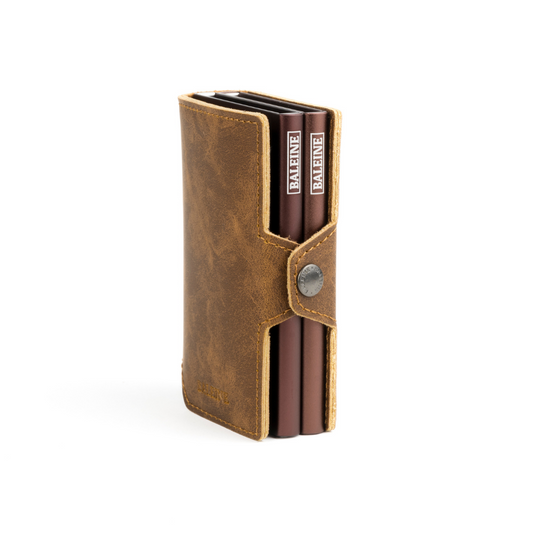 Billetera Double Kansas - Light Brown