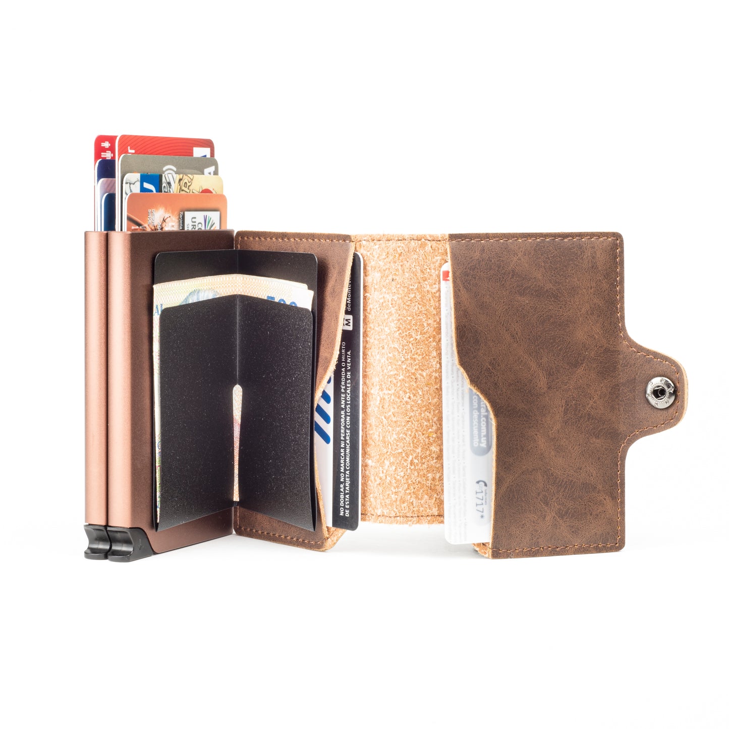 Billetera Double Kansas - Pard Brown
