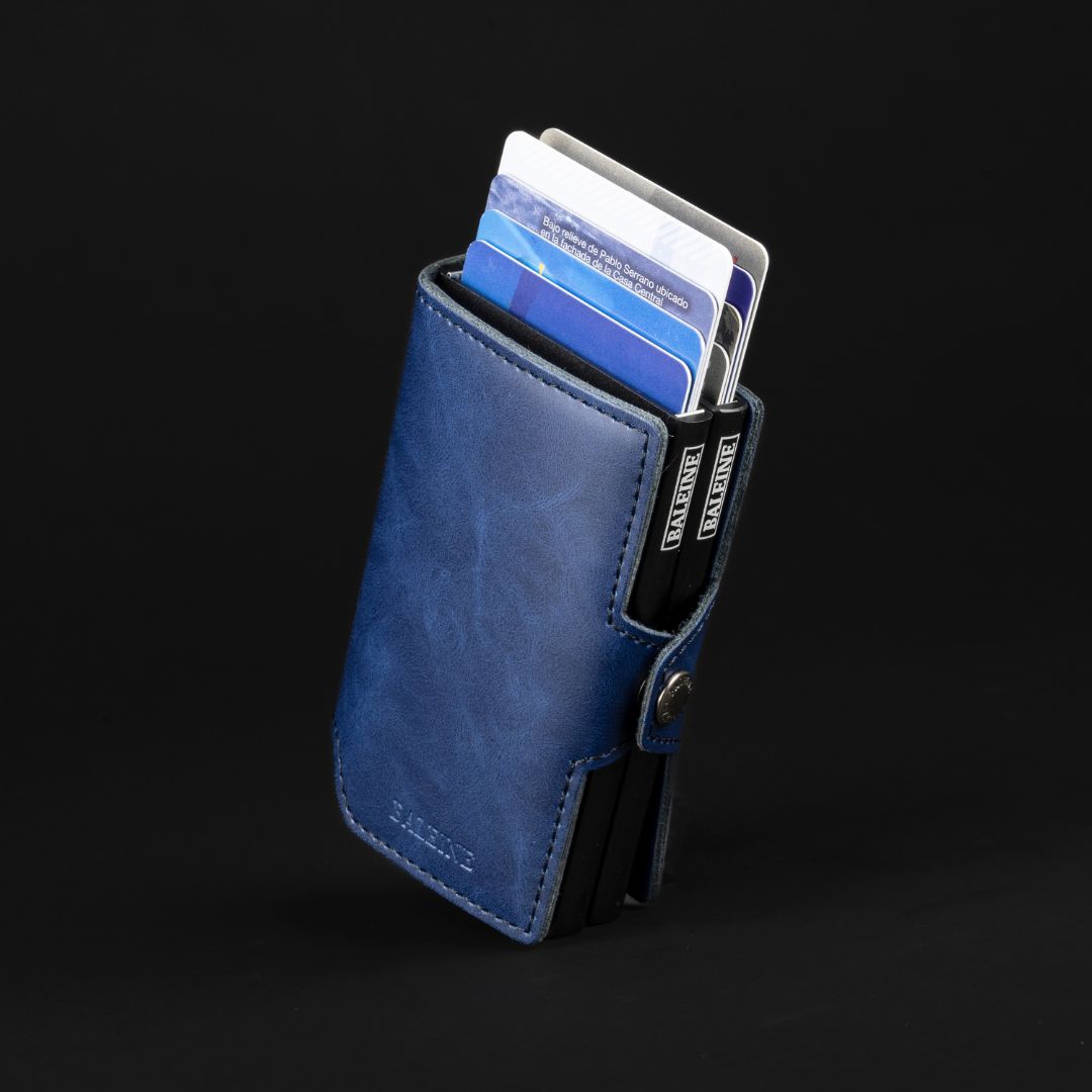 Billetera Double Kansas - Midnight Navy