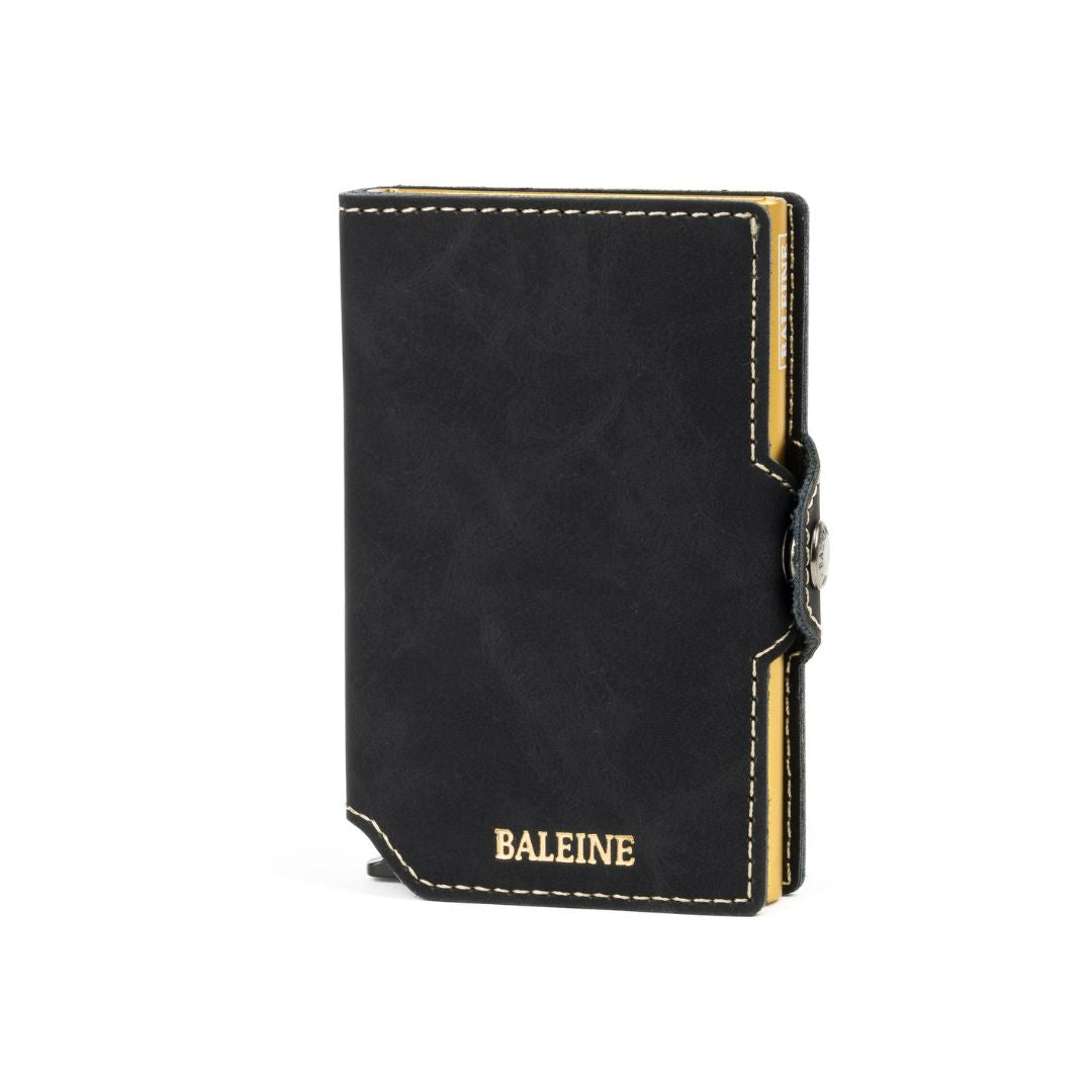 Billetera Kansas - Golden Black