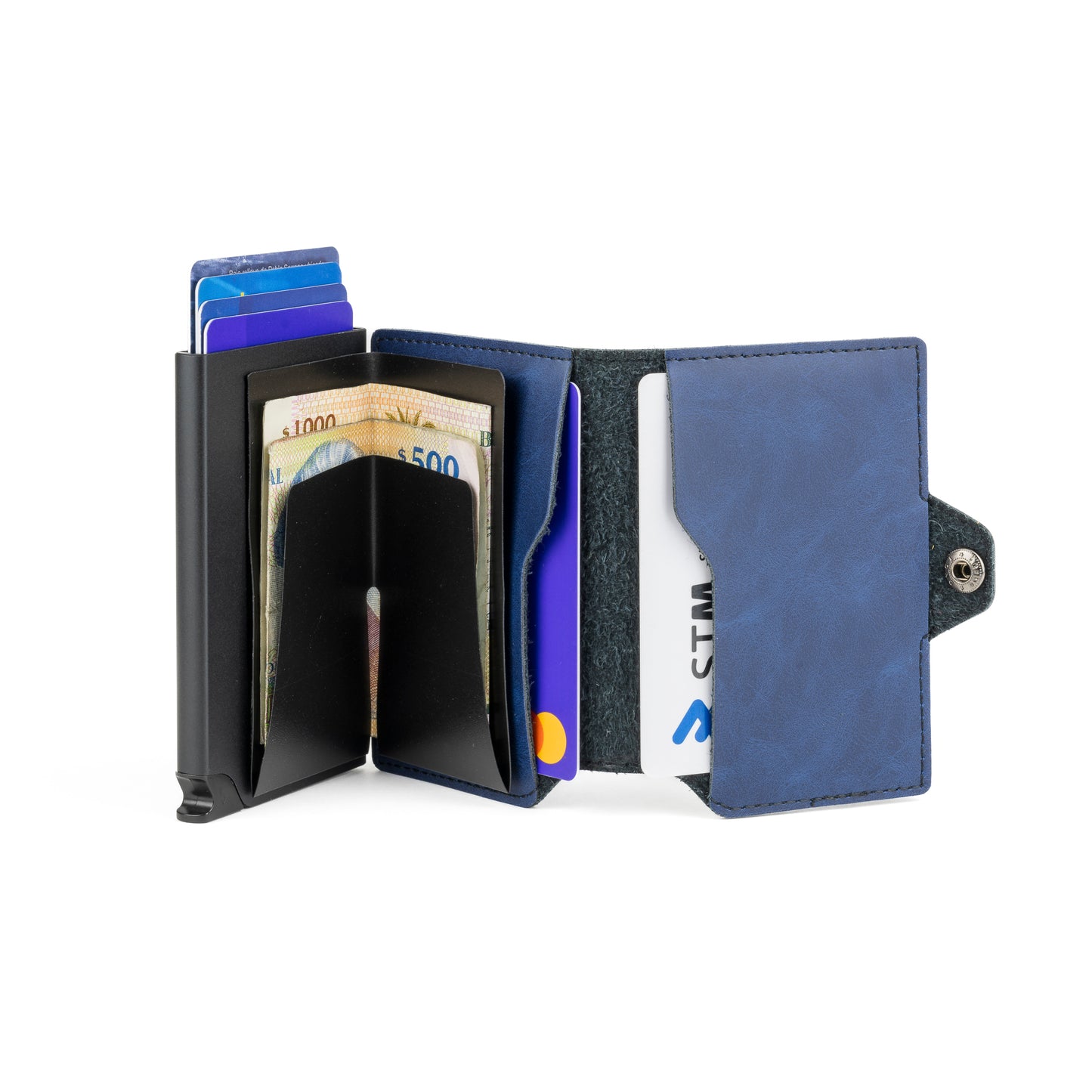 Billetera Kansas - Midnight Navy