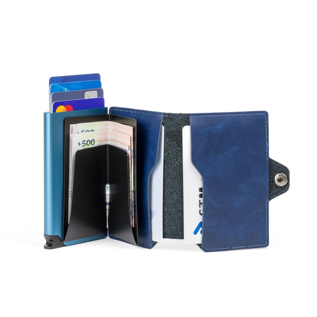 Billetera Kansas Zipper - Original Navy