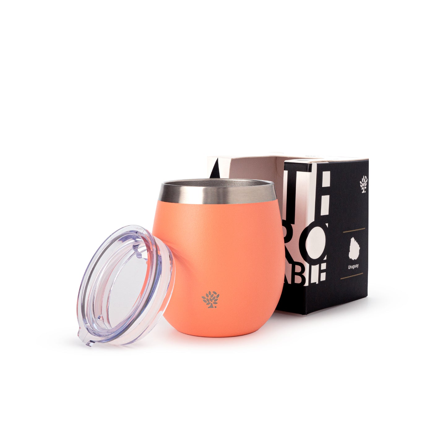 Mate Con Tapa - Coral