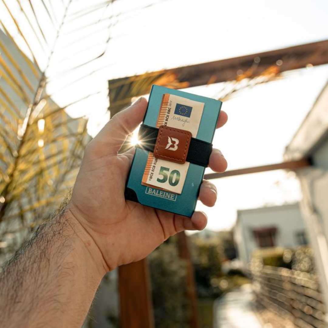 Billetera Card Slider - Original Navy