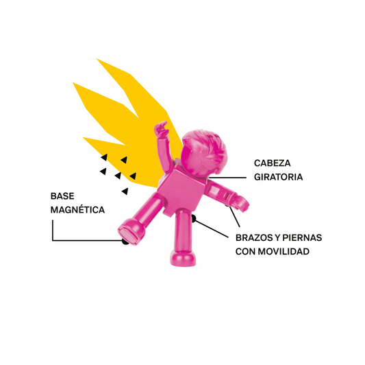 Imanix friends 5 figuras humanas Braintoys