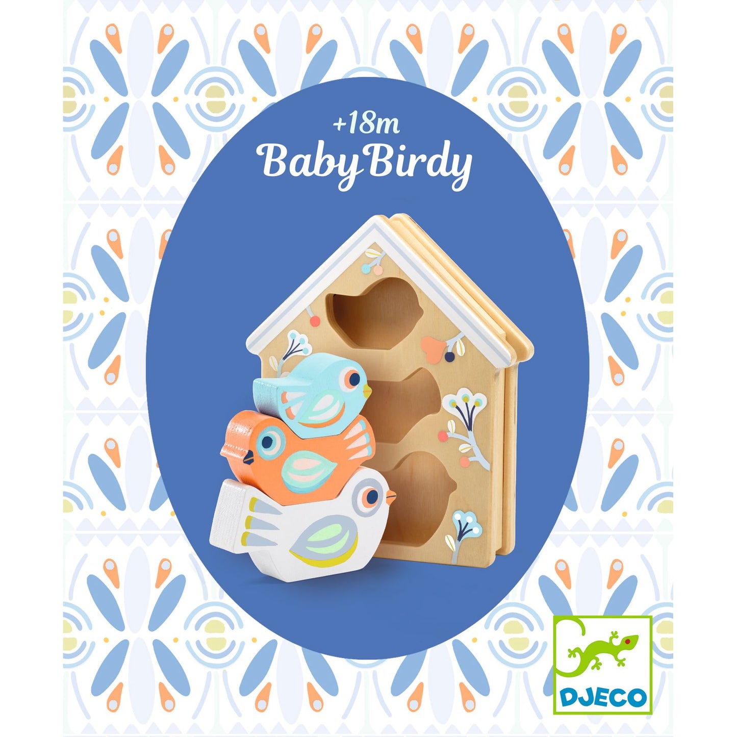 Casa de pajaritos encastre Baby Birdy Djeco