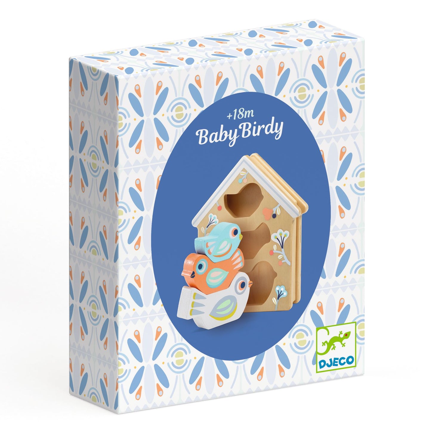 Casa de pajaritos encastre Baby Birdy Djeco