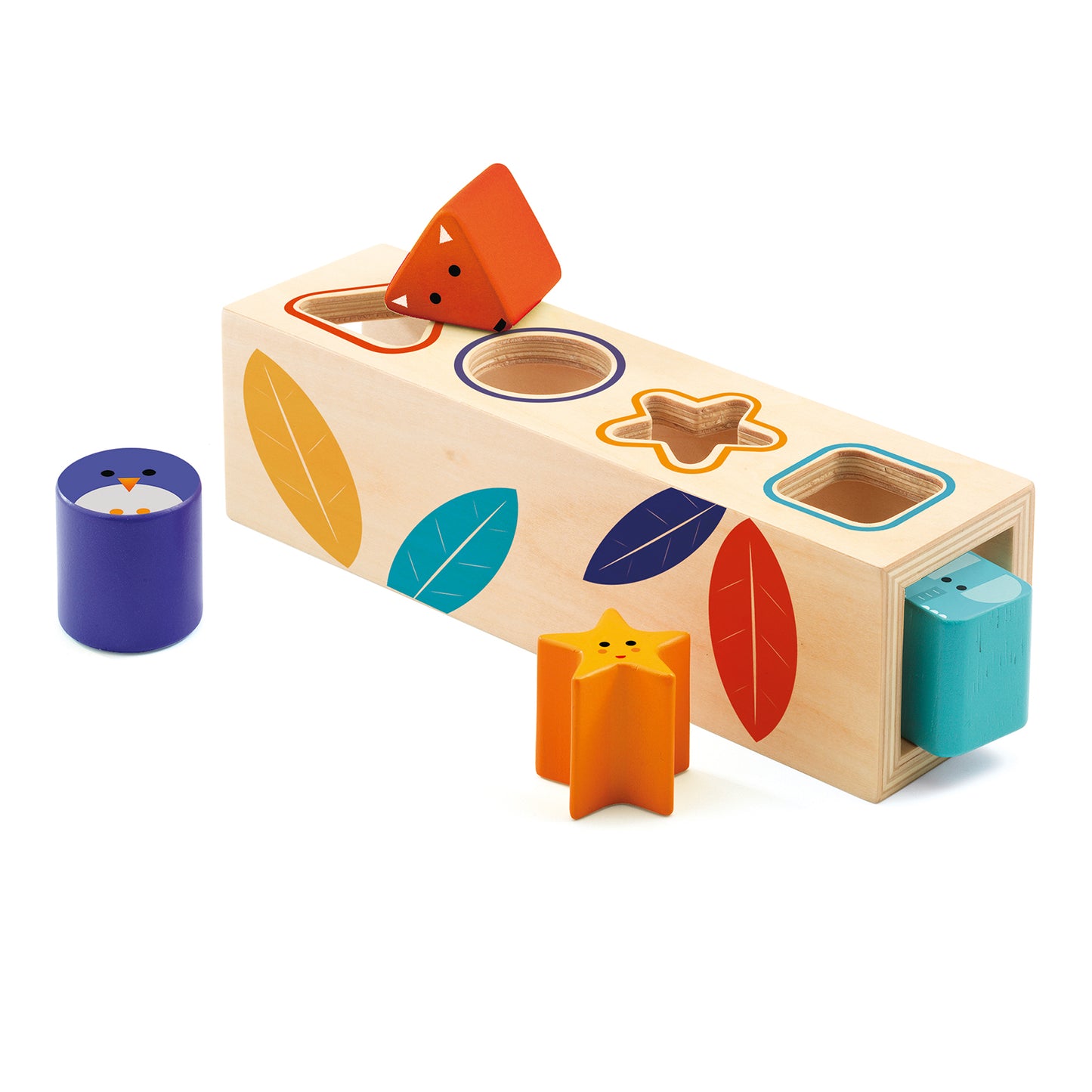 Juego de madera encastre formas Boita Djeco