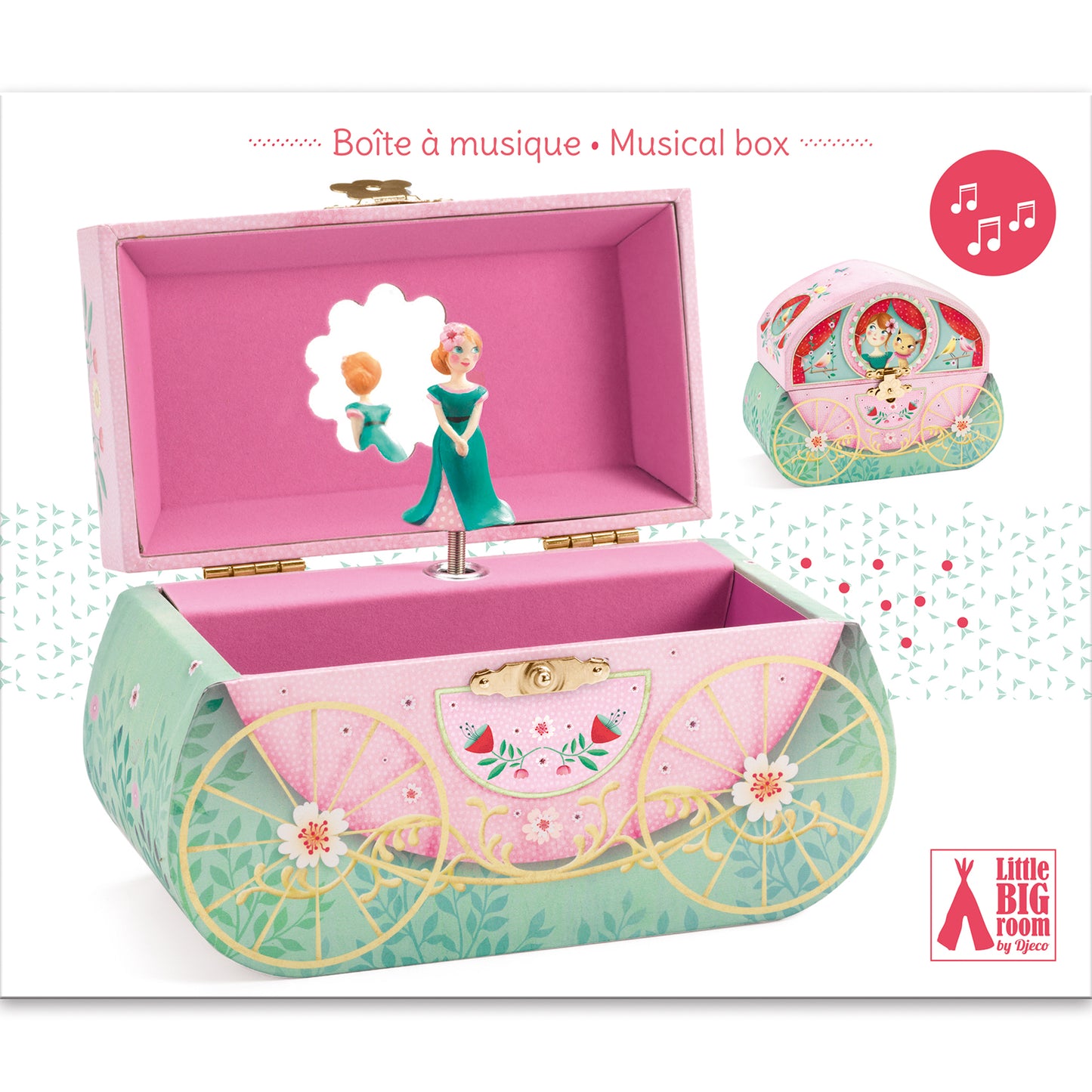 Caja musical Paseo en la carroza Djeco